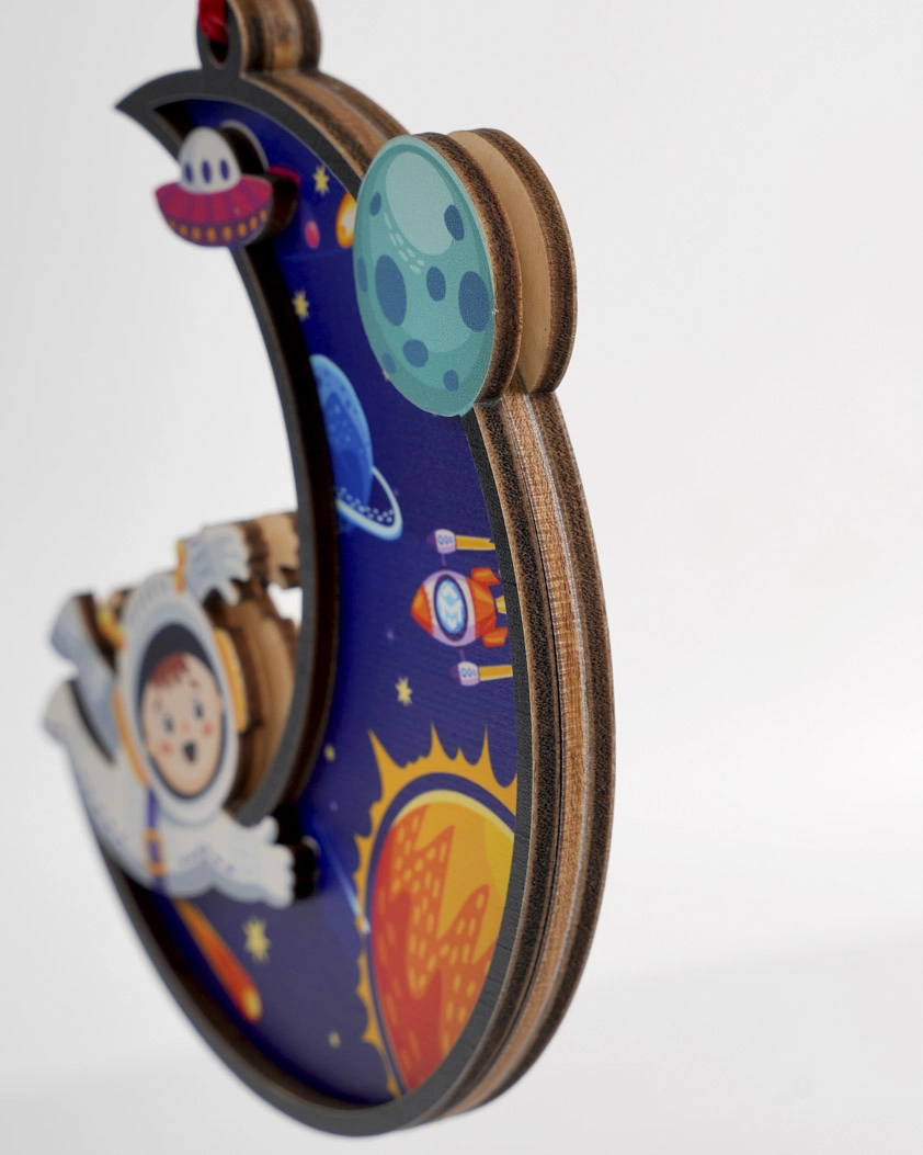 Custom Shape 3-Layered Wood Ornament