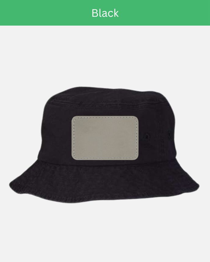 【BREATH】 NEWRICH LEATHER BUCKET HAT NEWRICH LEATHER BUCKET HAT / BLACK – BREATH - FREE
