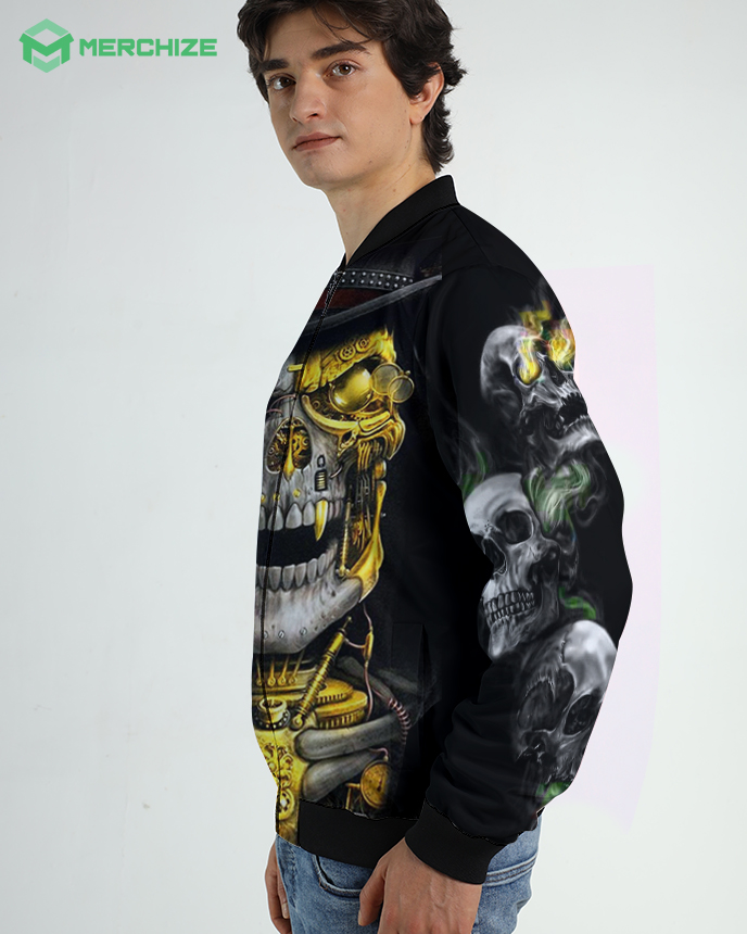 All over print bomber on sale jacket