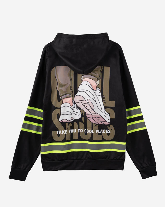 All-over Print Reflective Hoodie (Lightweight)