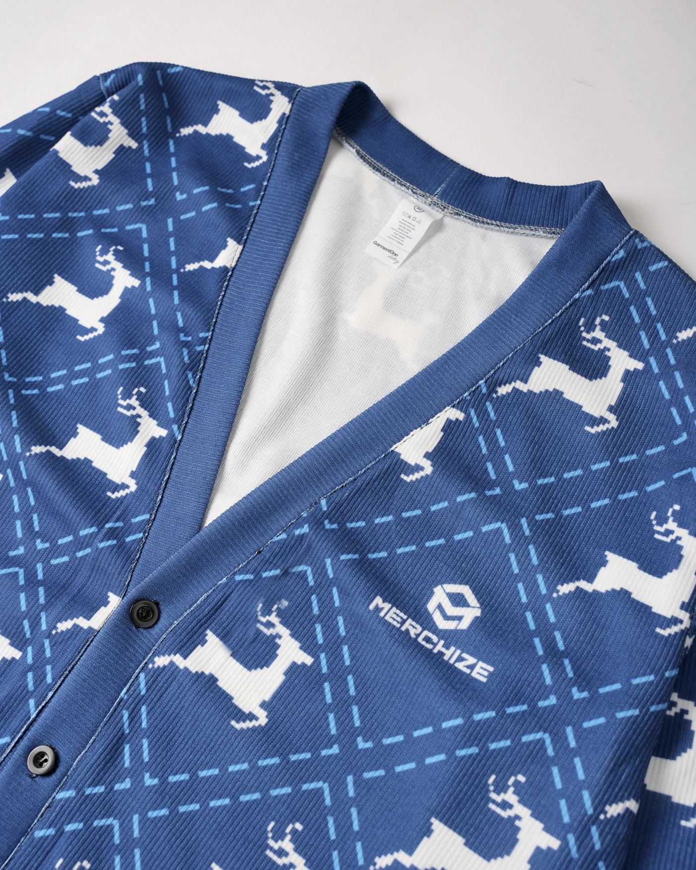 All-over Print Knitted Cardigan