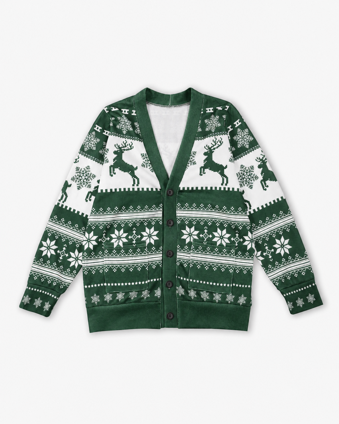 All-over Print Youth Knitted Cardigan