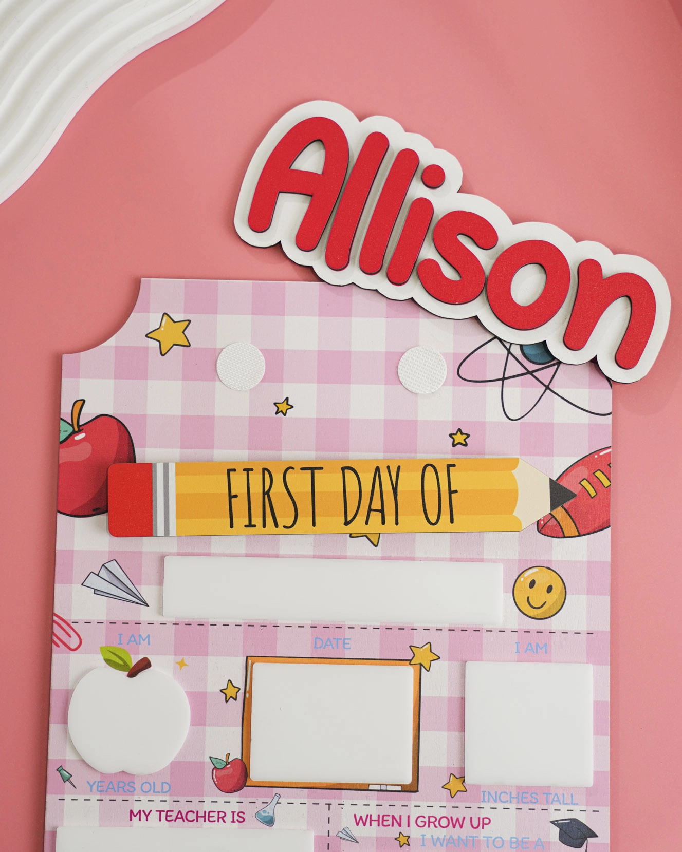 Reusable Wooden Sign (Full set)