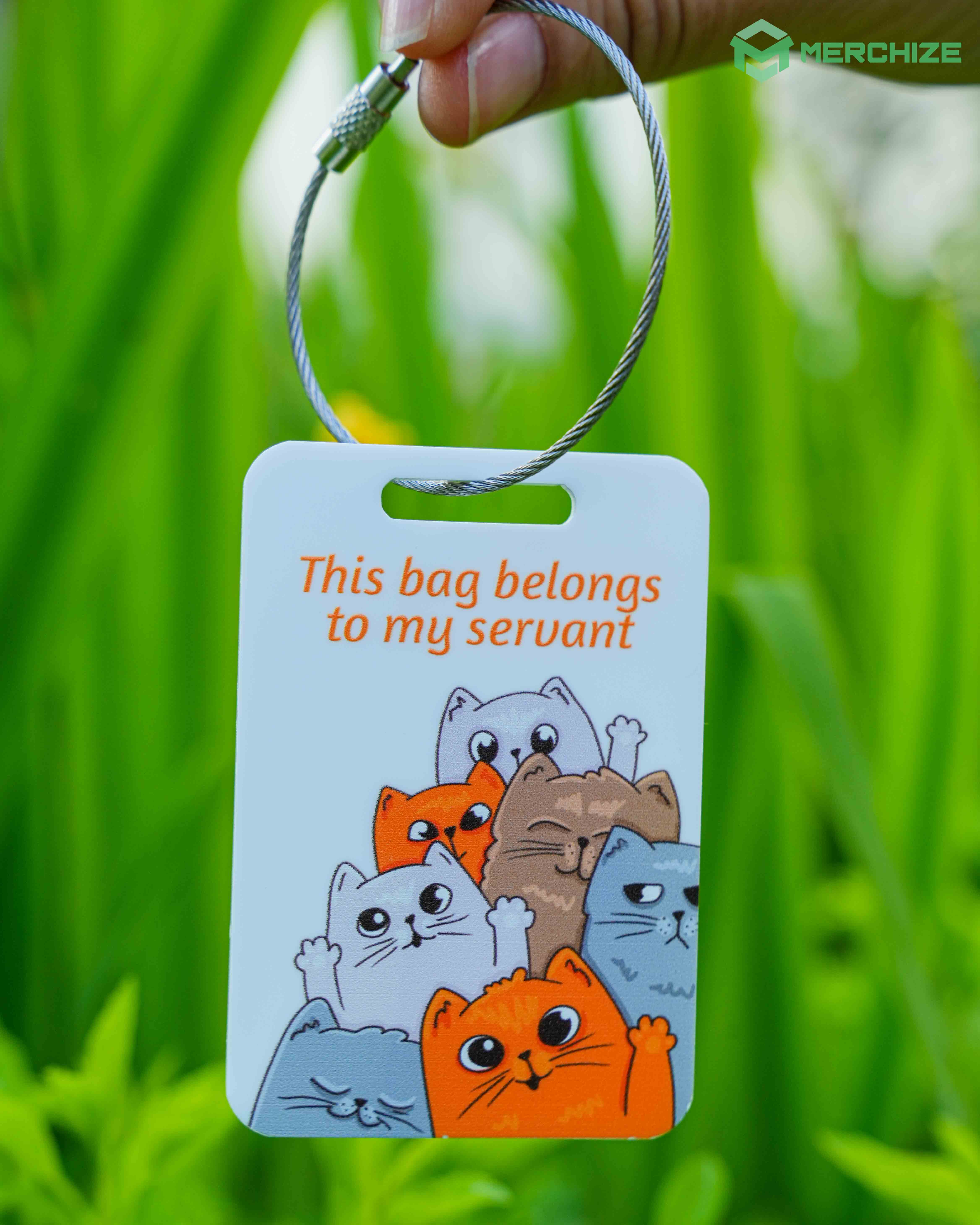 Custom Shape Colored Acrylic Tag