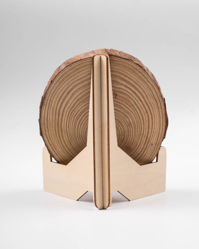 Engraved Wood Slice