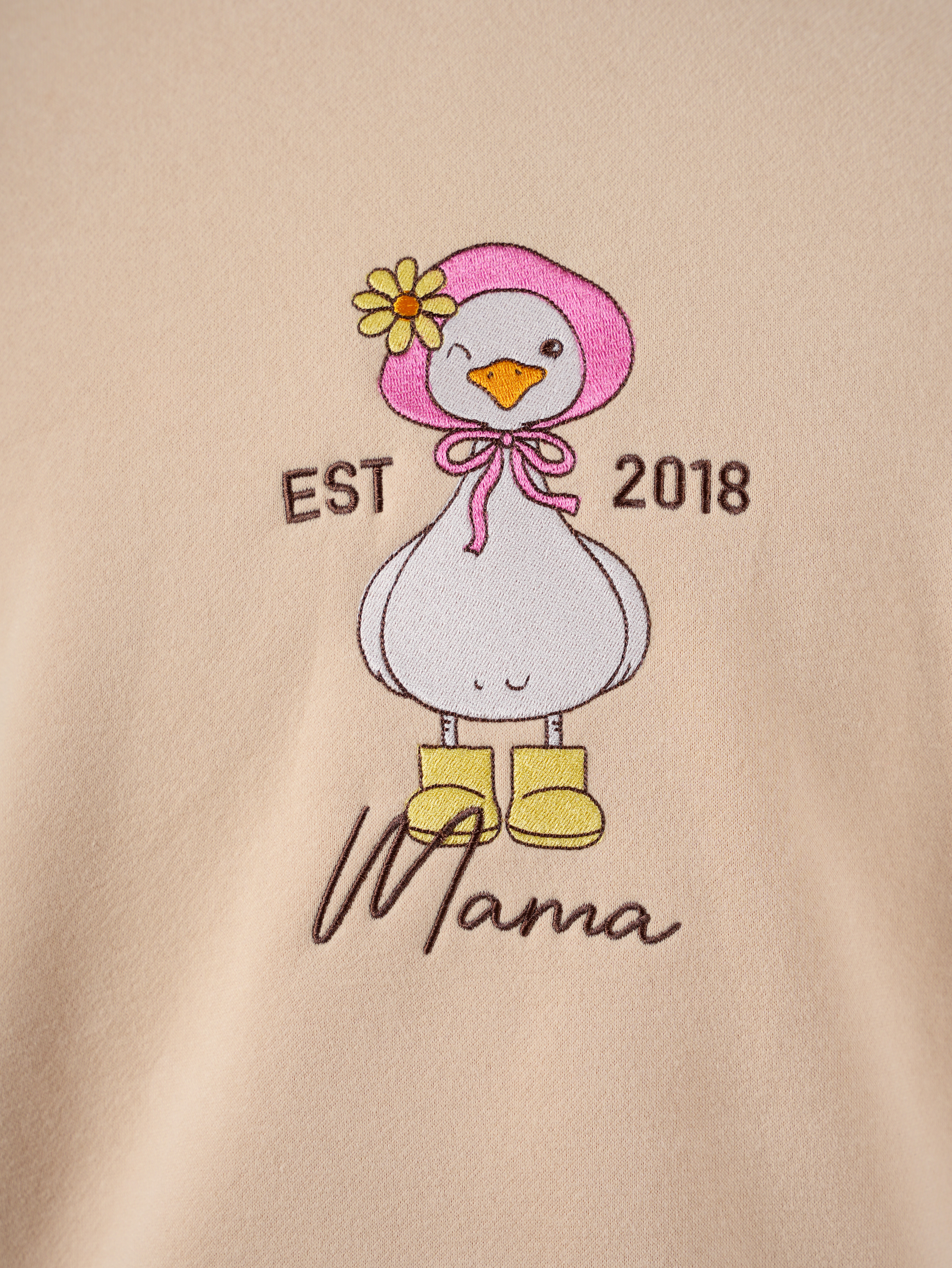 Embroidered Classic Unisex Sweatshirt