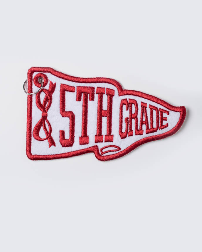 Custom Shape Embroidered Tag