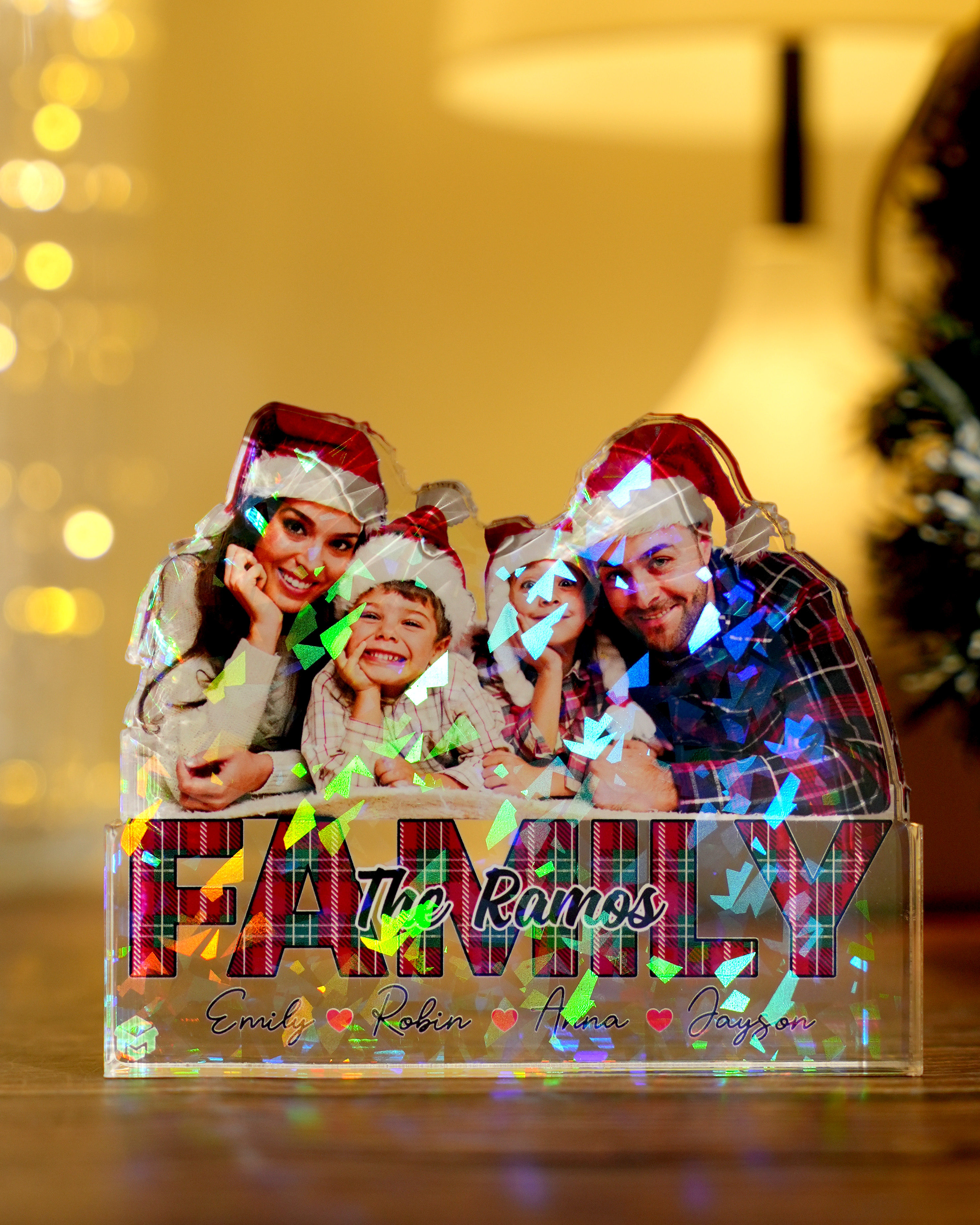 Hologram Acrylic Plaque (without stand) 0.8 IN