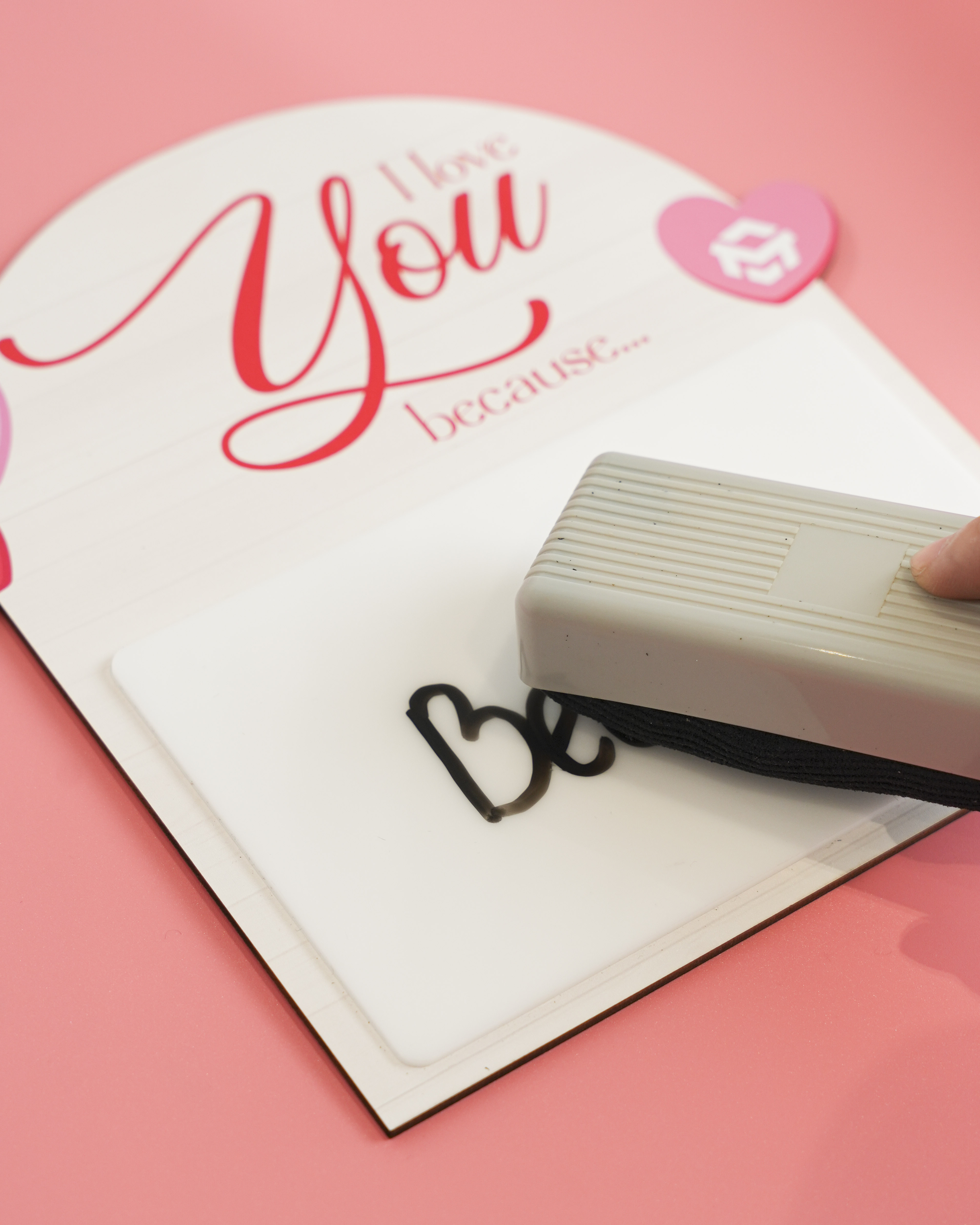 Custom Shape Reusable Wooden Sign