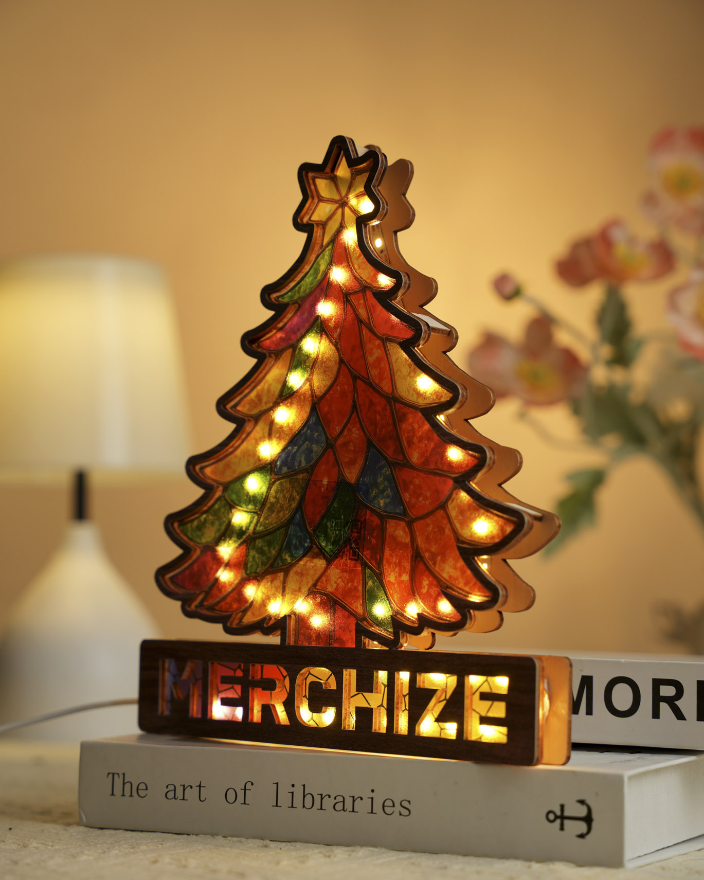 Custom Shape Suncatcher Photo Night Light Box