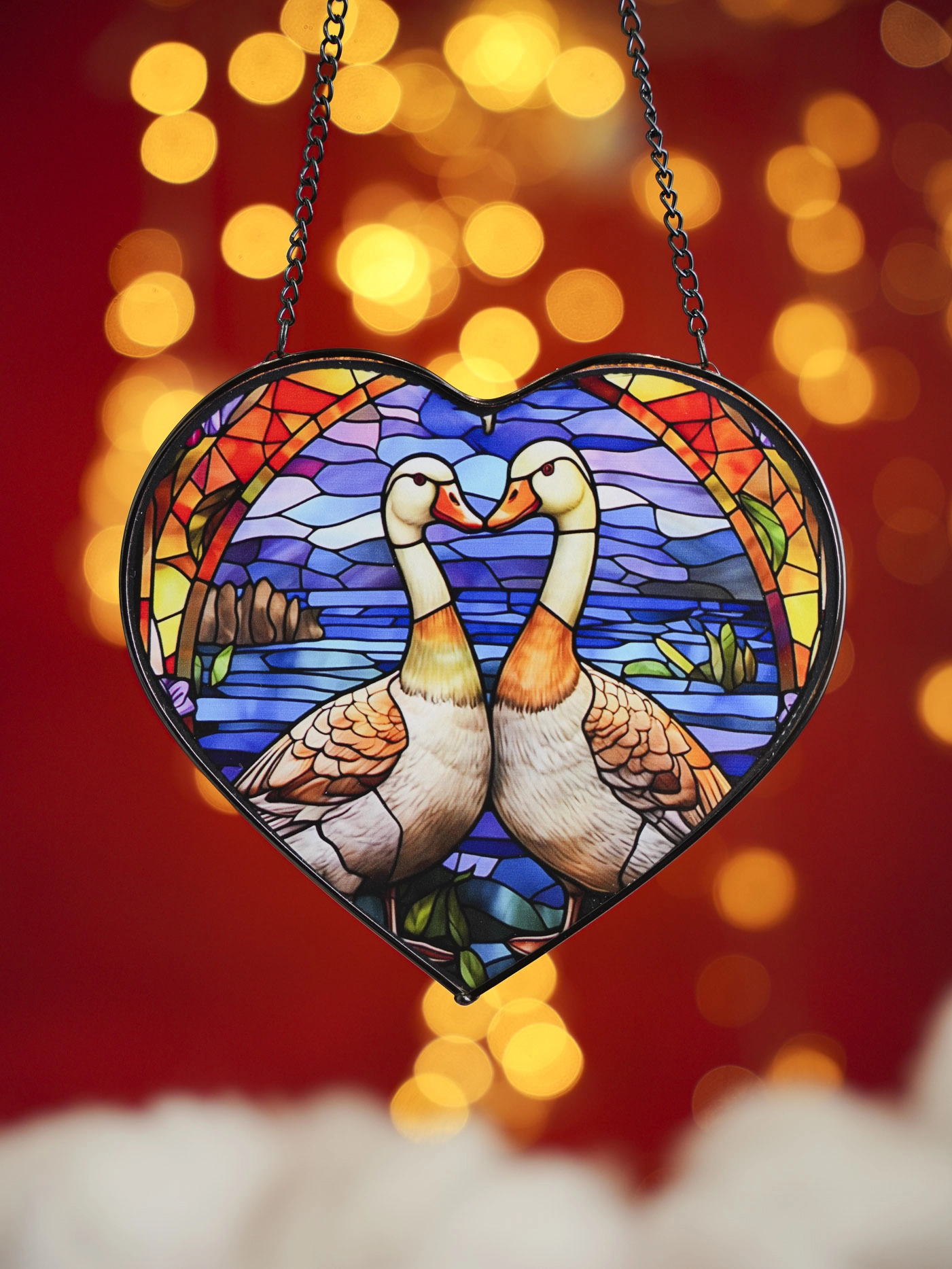 Stained Glass Suncatcher for Window Hanging