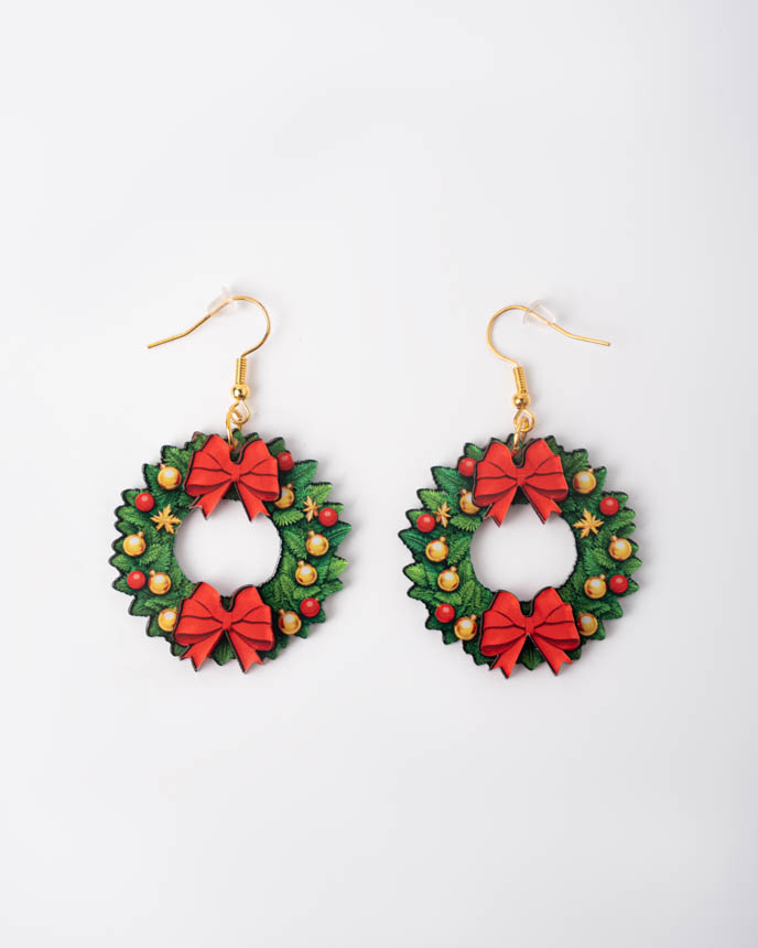 Custom Shape Acrylic Earrings 