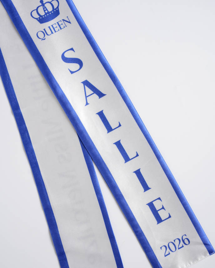 Satin Pageant Sash