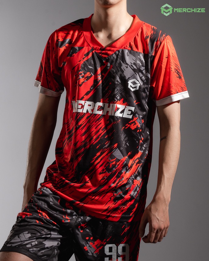 All-over Print Football Jersey- Print On Demand