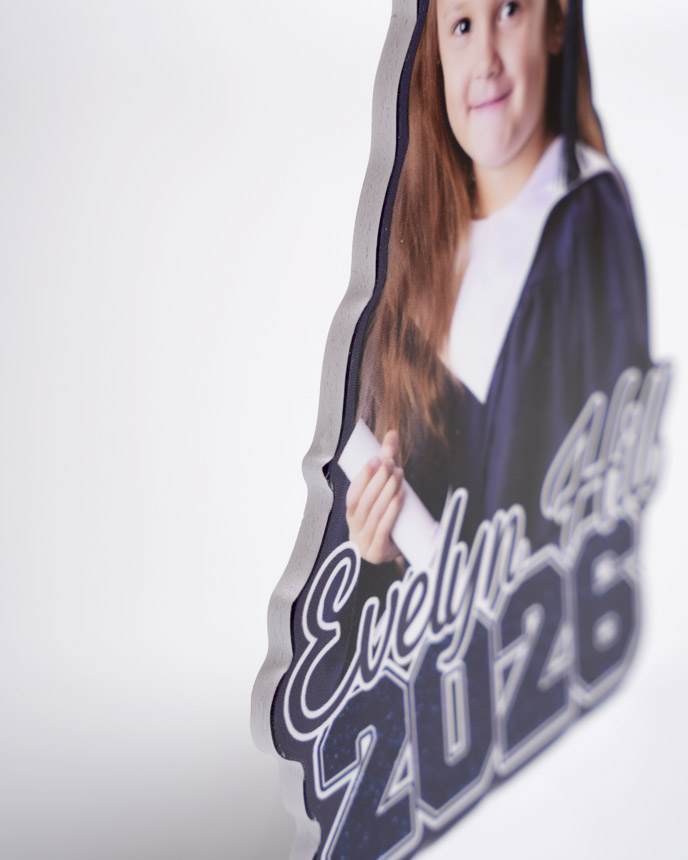 Custom Shape Photo Hand Fan