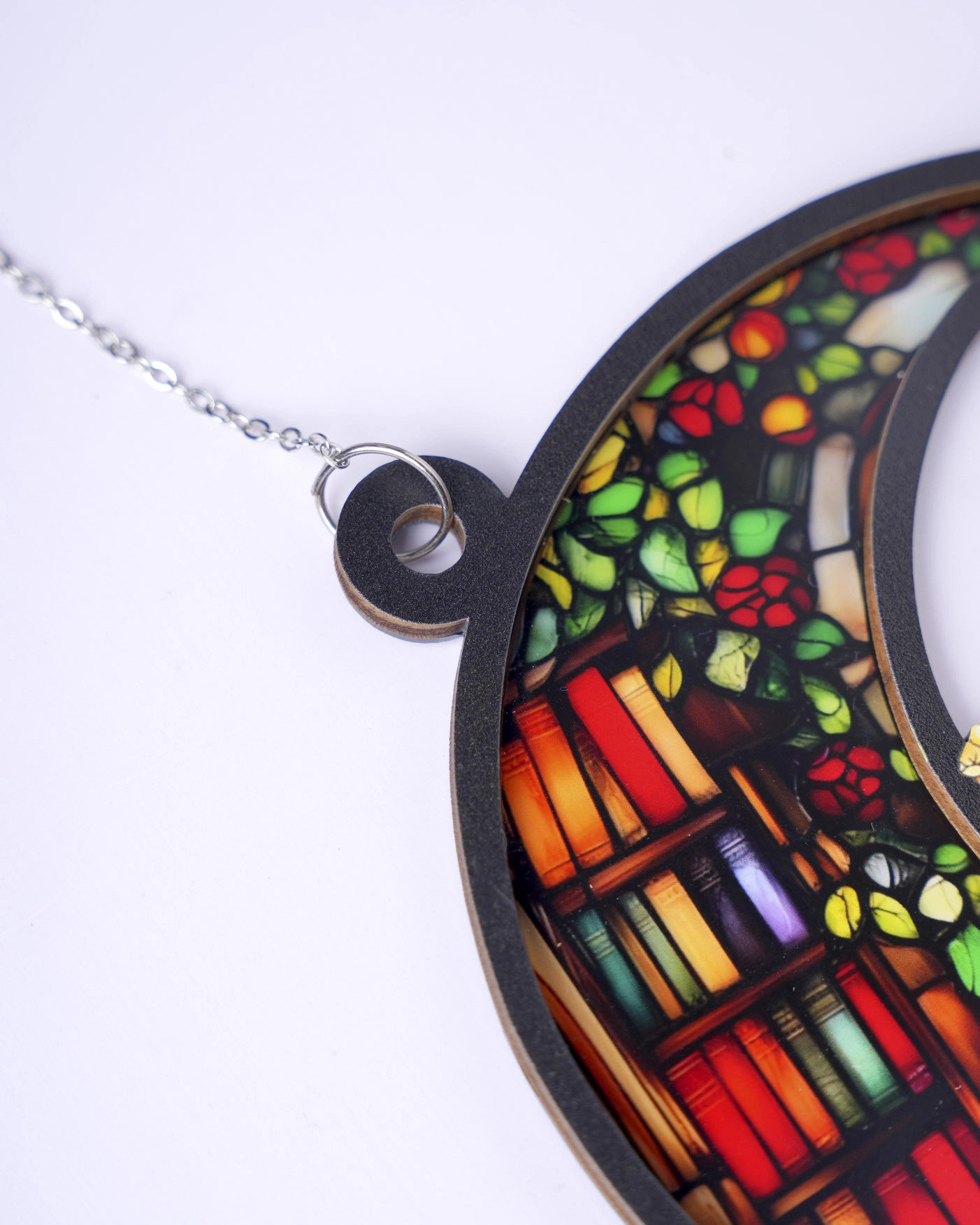 Custom Shape Suncatcher Bookshelf Sign