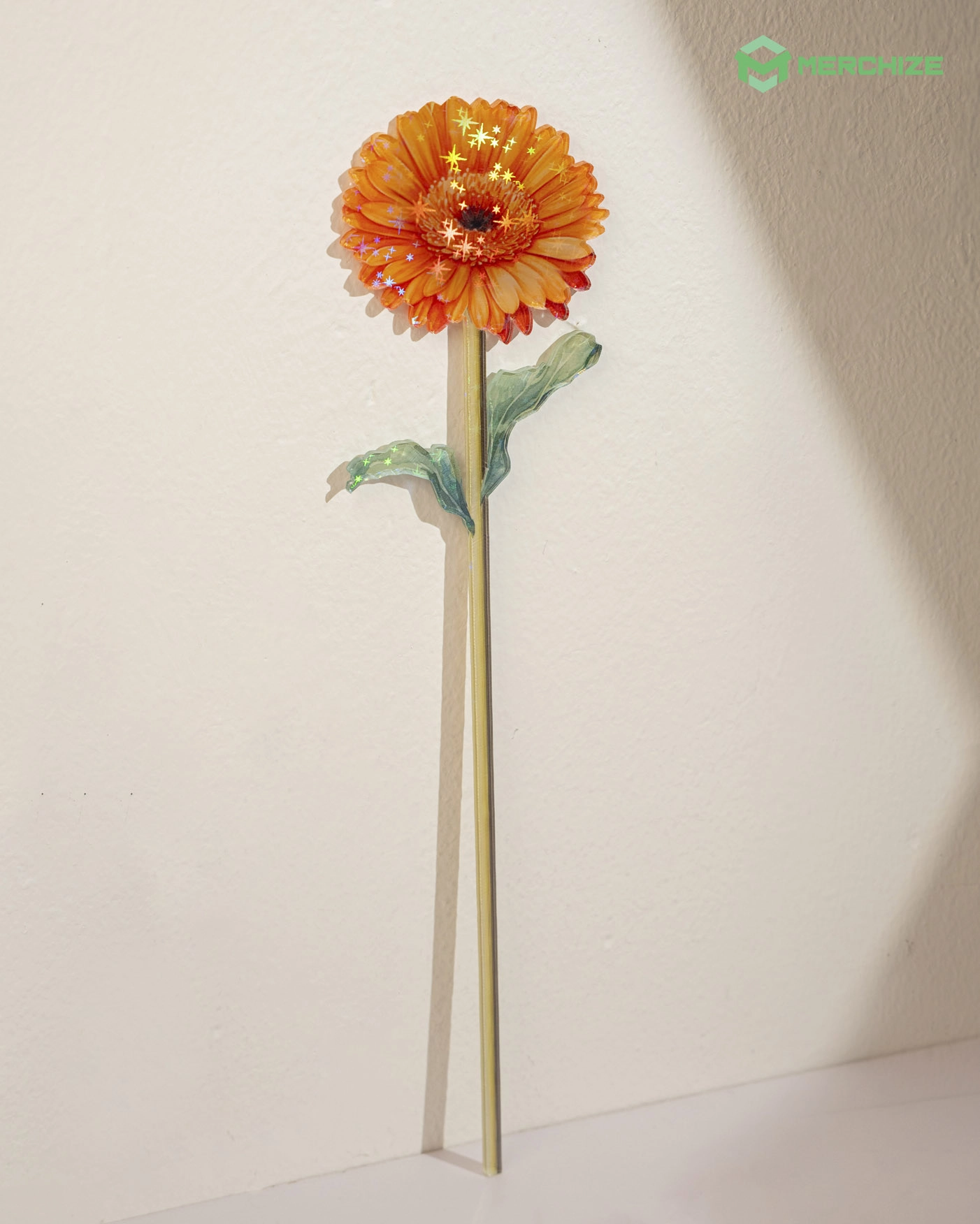 Custom Shape Hologram Flower