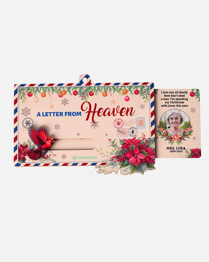 Custom Shape Wooden Slider Ornament