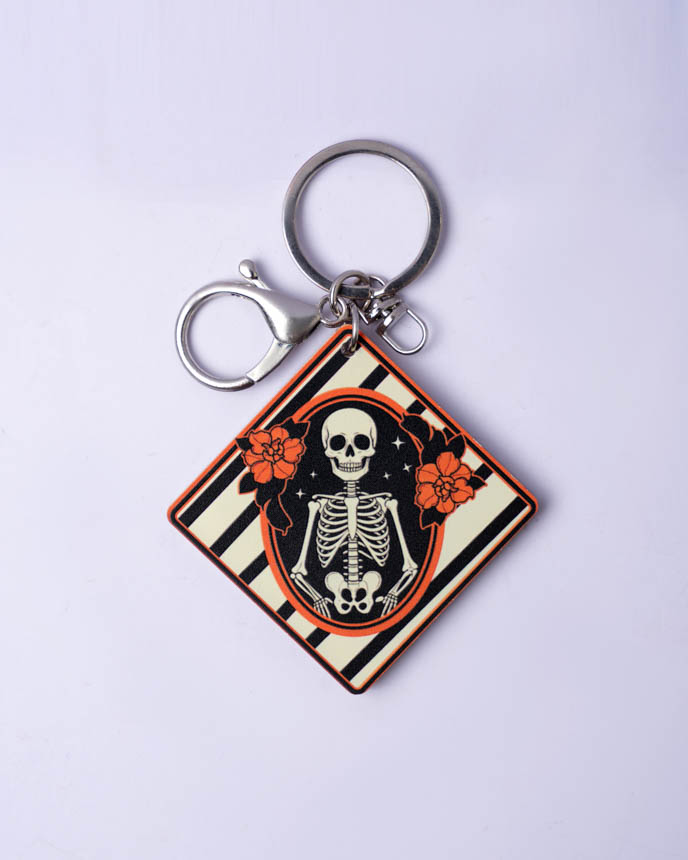 Custom Shape 2-Layer Clear Acrylic Tag