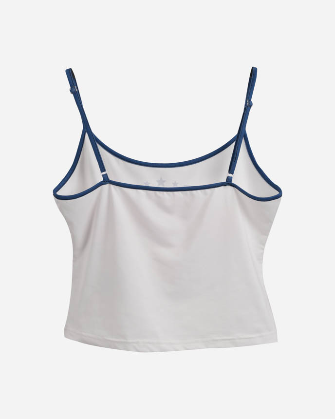 All-over Print Women's Fitted Tank Top (Thin Straps)