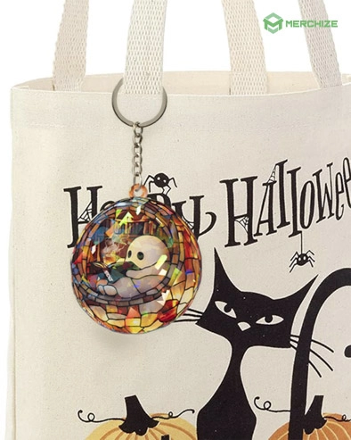 Custom Shape Acrylic Hologram Keychain