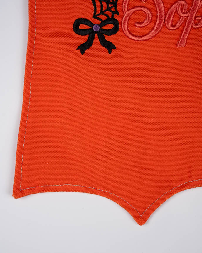 Flat and 3D Puff Embroidered Candy Bag