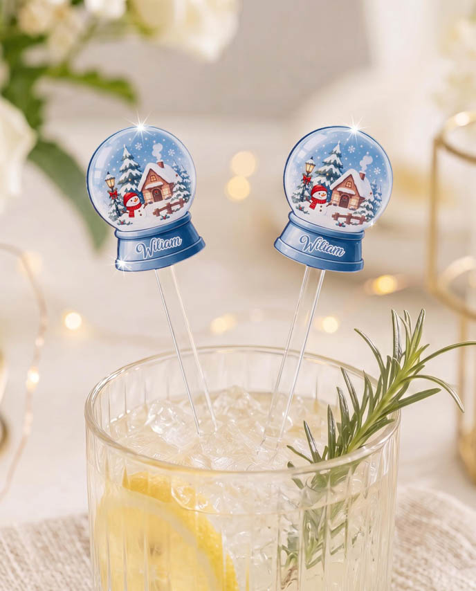 Custom Shape Acrylic Drink Stirrer