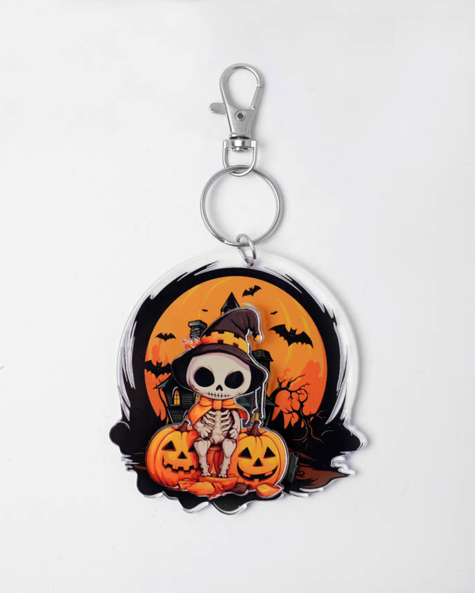 Custom Shape 2-Layer Clear Acrylic Tag
