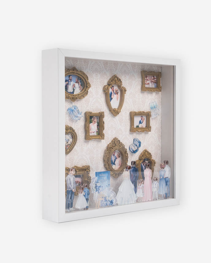 Custom Shape Acrylic And Photo Museum Frame Box