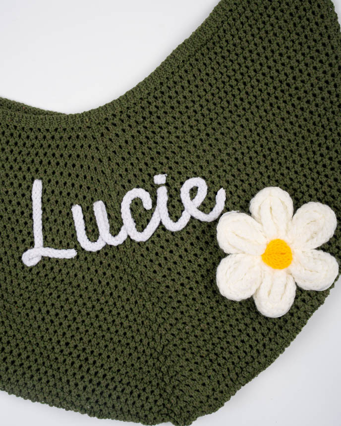Embroidered Beach Tote Bag (Made in China)