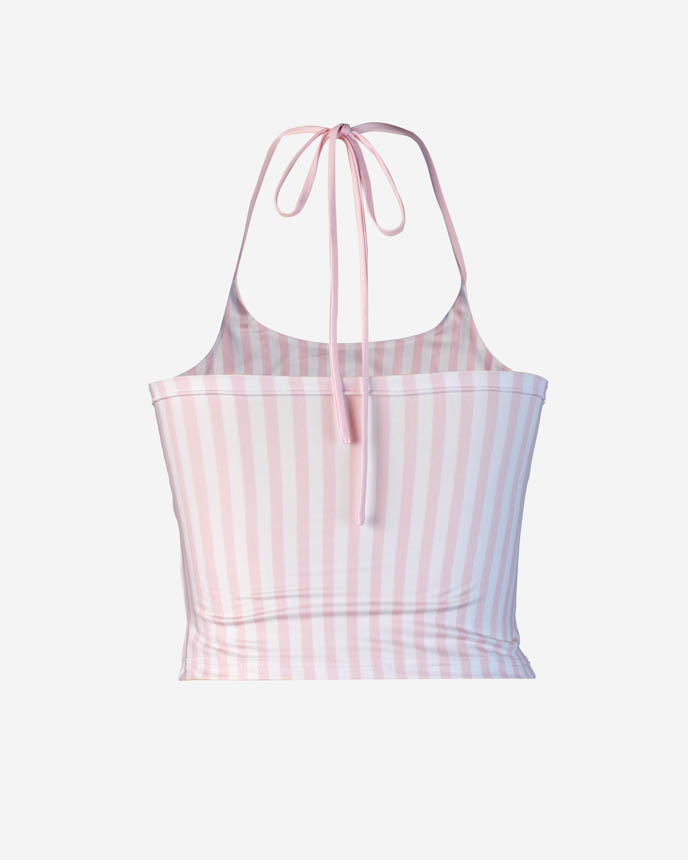 All-over Print Women's Tie-Back Halter Tank Top