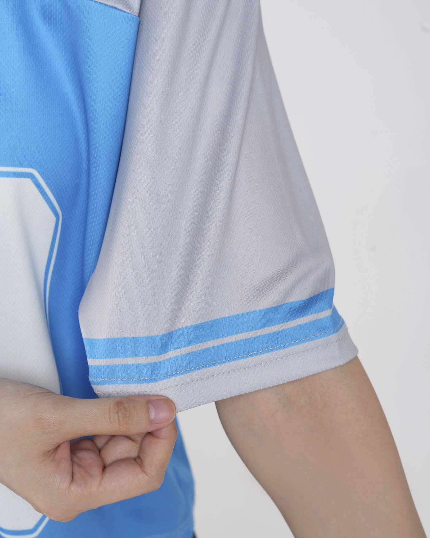 All-over Print Crop Top Football Jersey