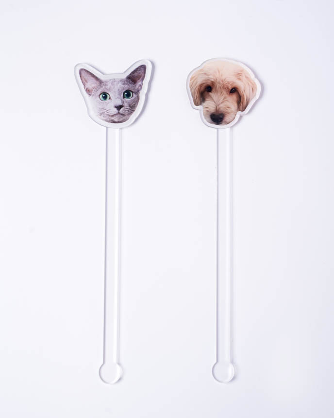Custom Shape Acrylic Drink Stirrer
