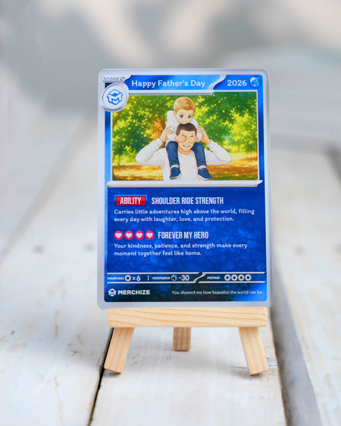 Custom Shape Acrylic Card