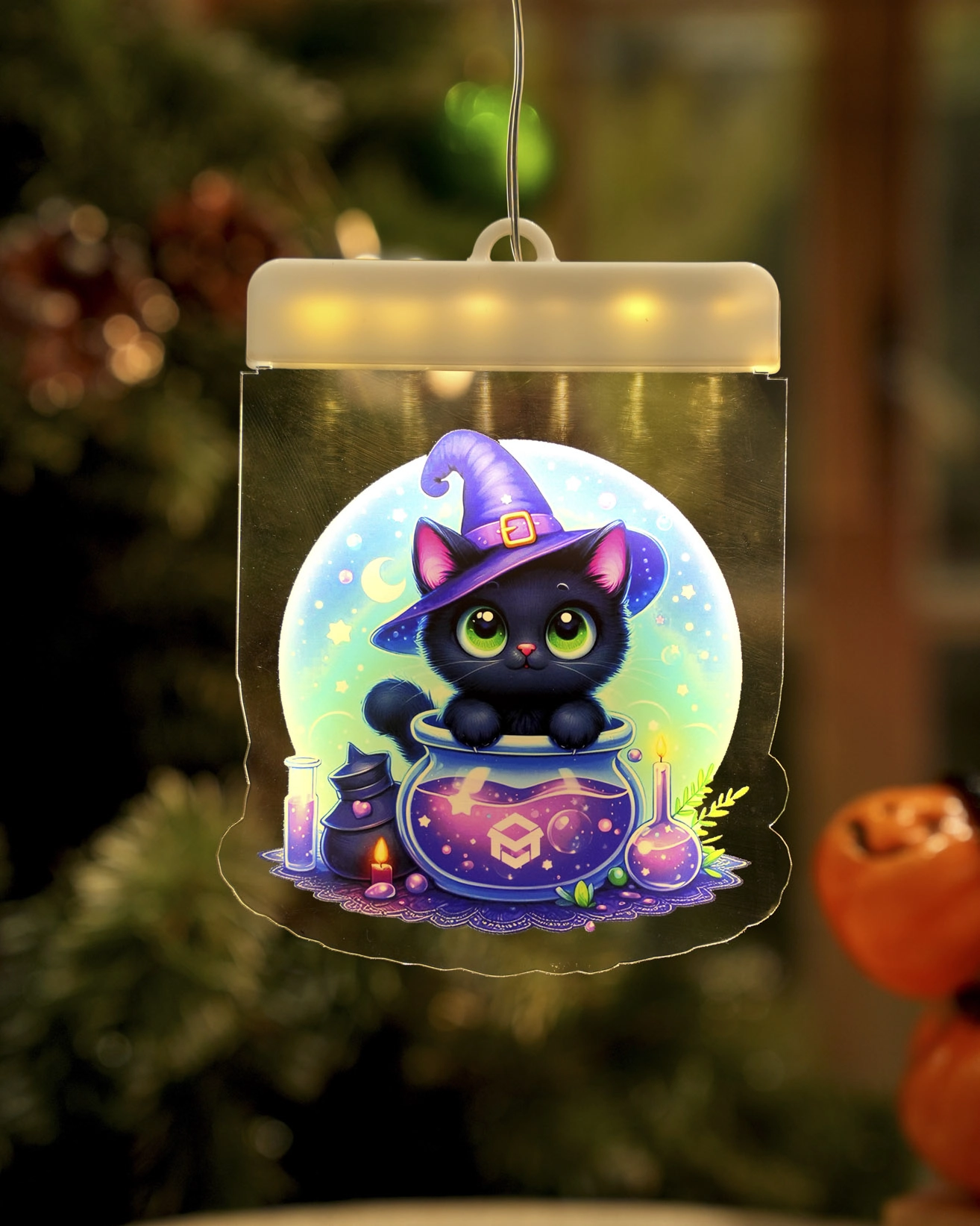 Custom Shape Acrylic LED Hanging Light Lamp 