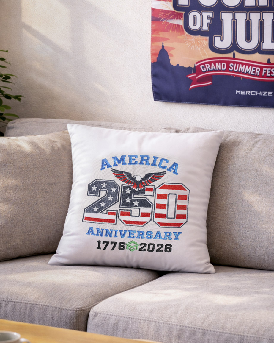 Embroidered Pillow Case