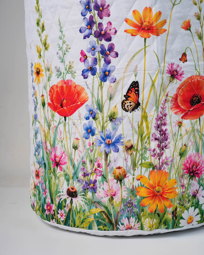 Quilt Laundry Basket