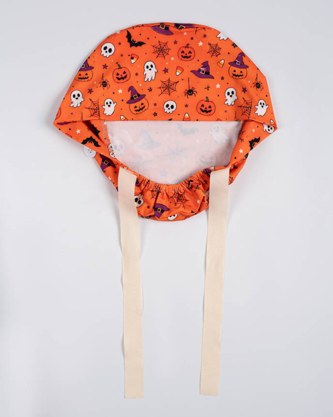 All-over Print Ponytail Scrub Cap