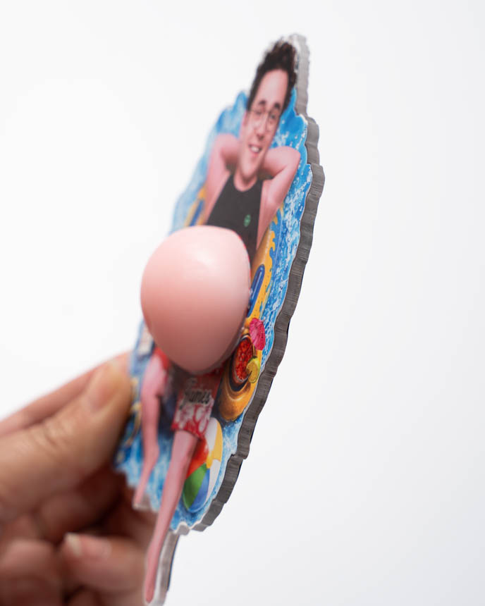 Custom Shape 1-side Acrylic Squishy Fridge Magnet