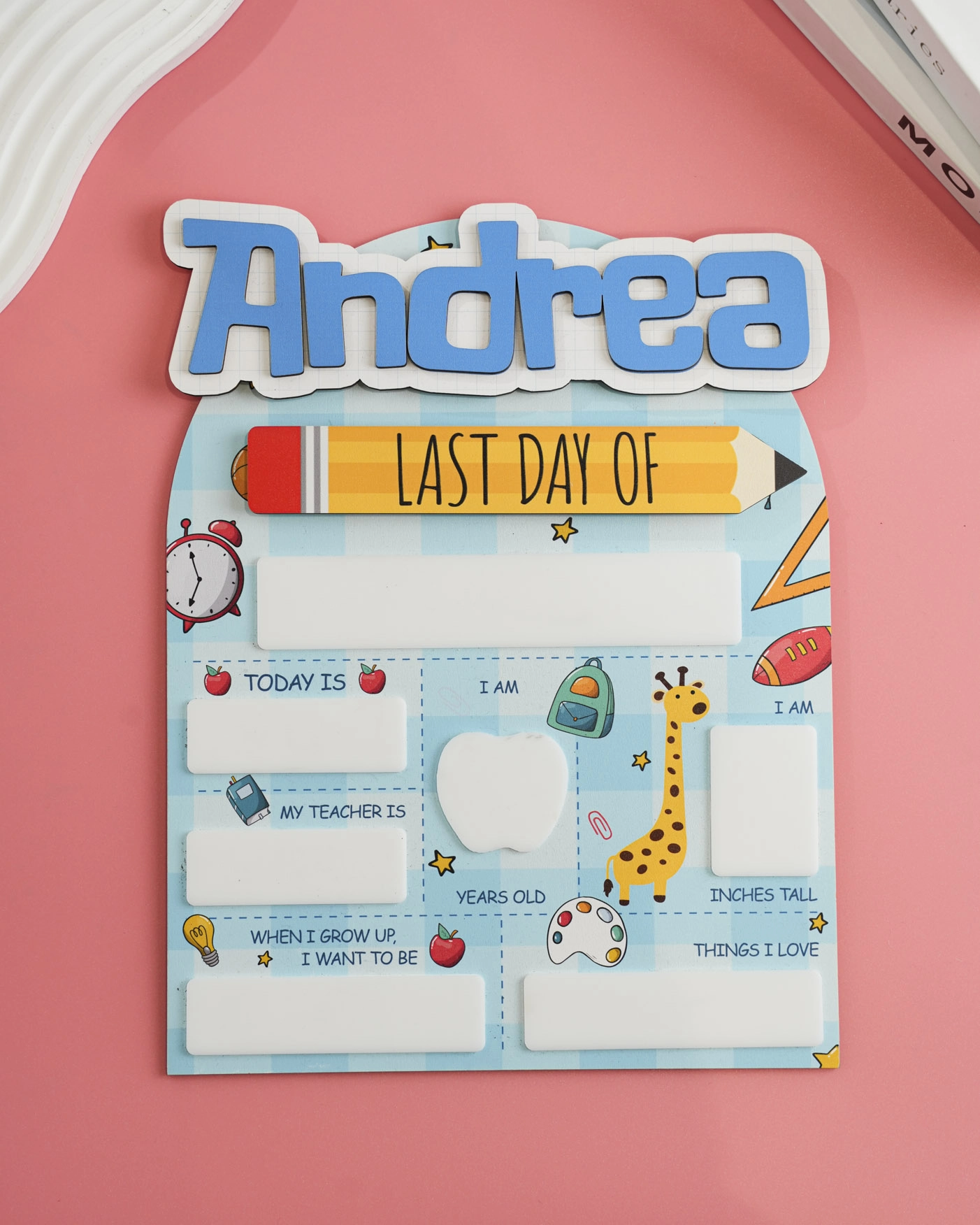 Reusable Wooden Sign (Full set)