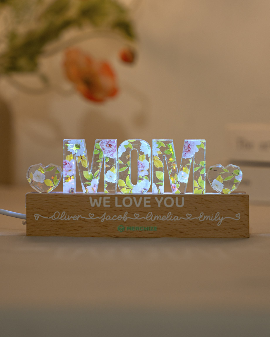 Hologram Name Night Light