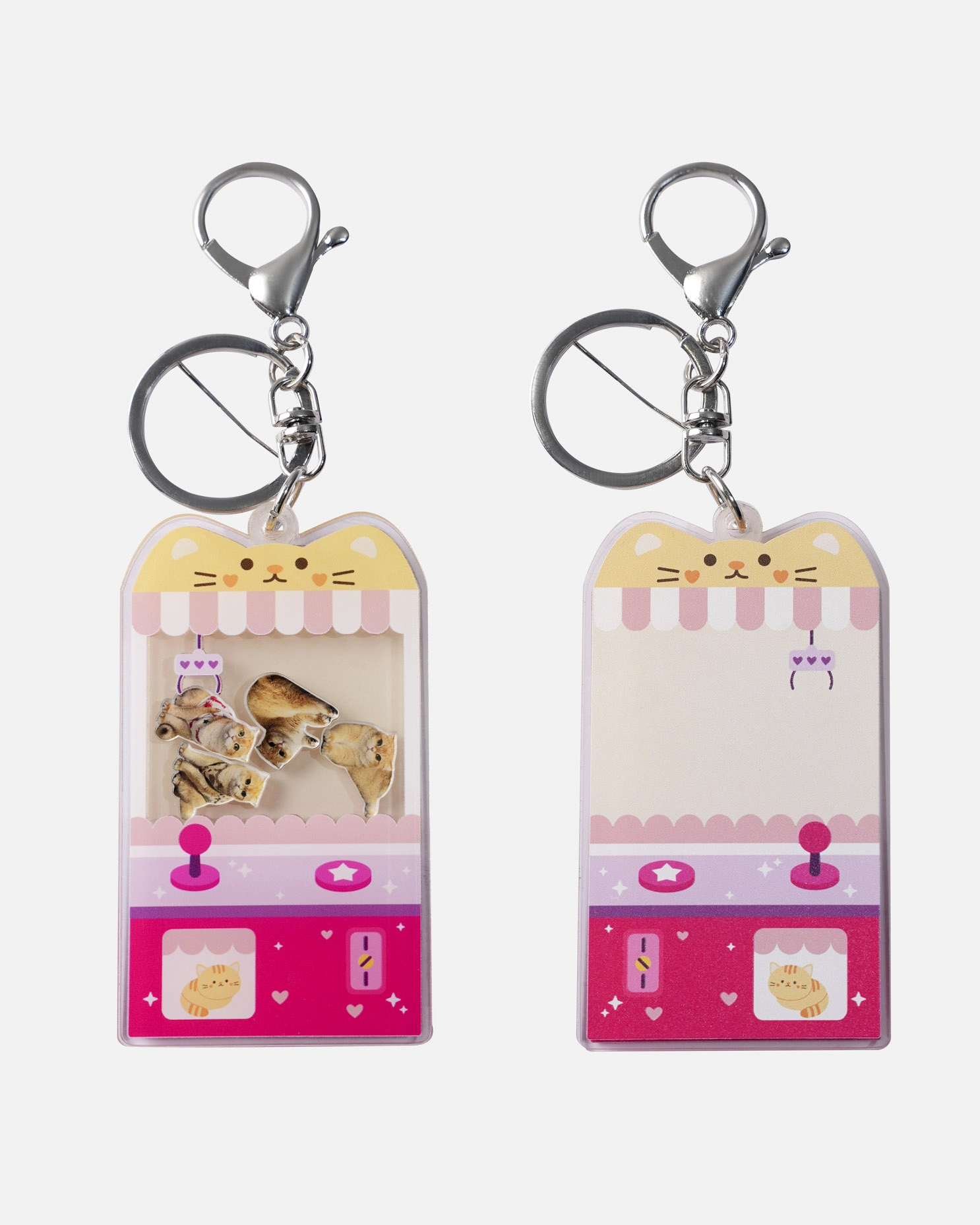 Custom Shape Shaker Keychain