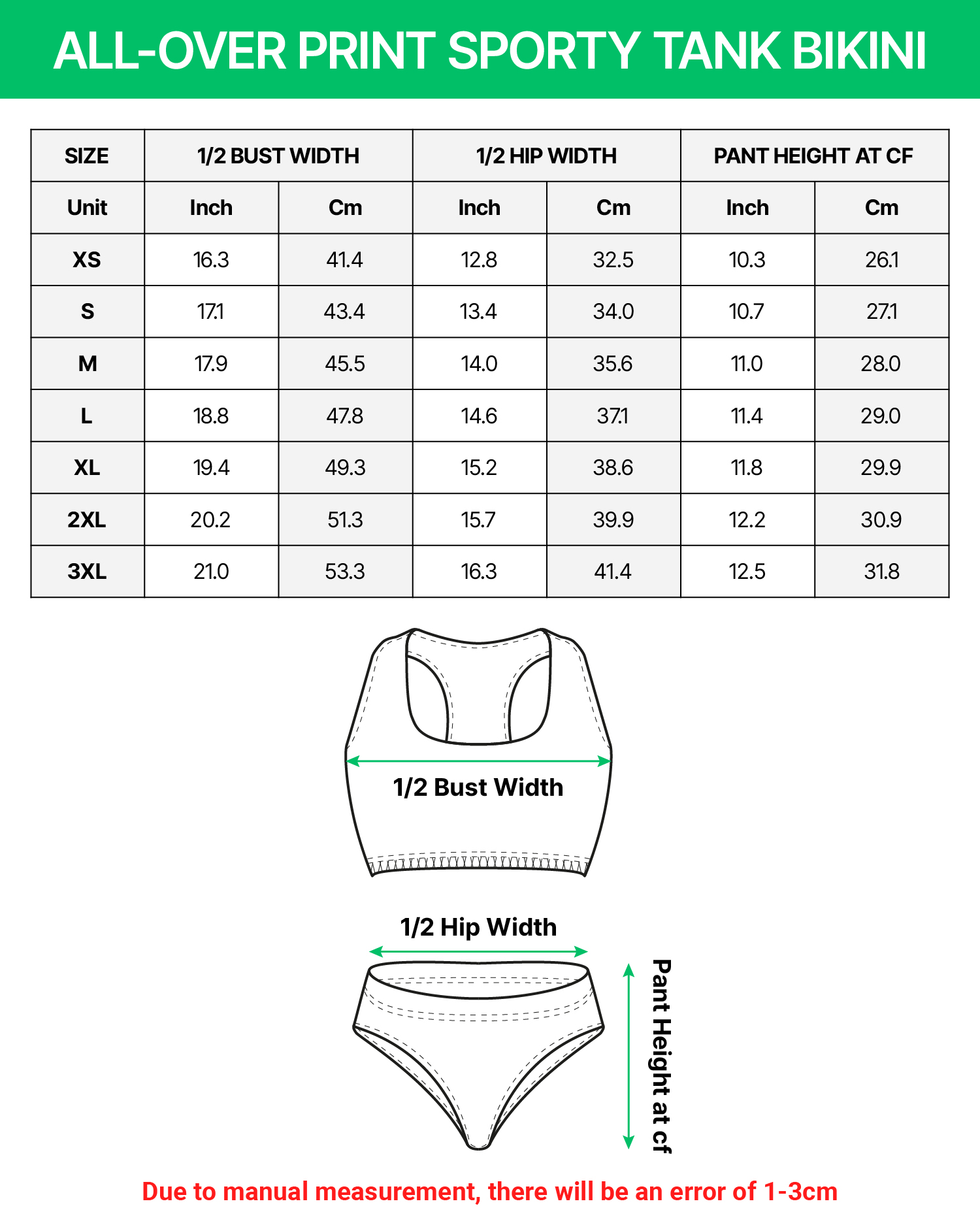 All-over Print Sporty Tank Bikini