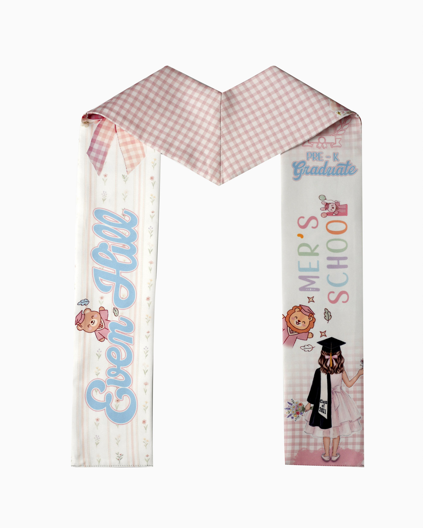 Kid Satin Graduation Stole
