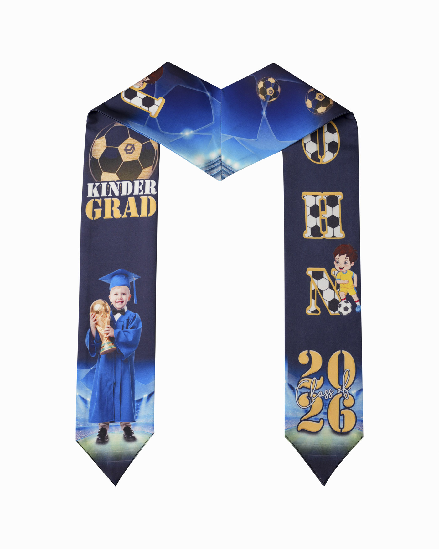 Kid Satin Graduation Stole