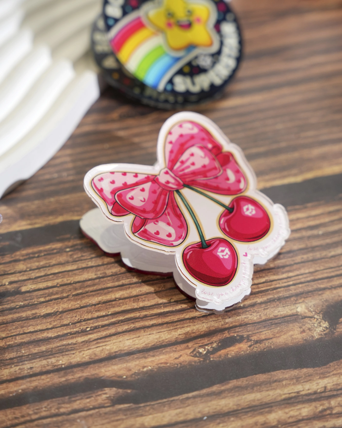 Custom Shape Acrylic Binder Clip