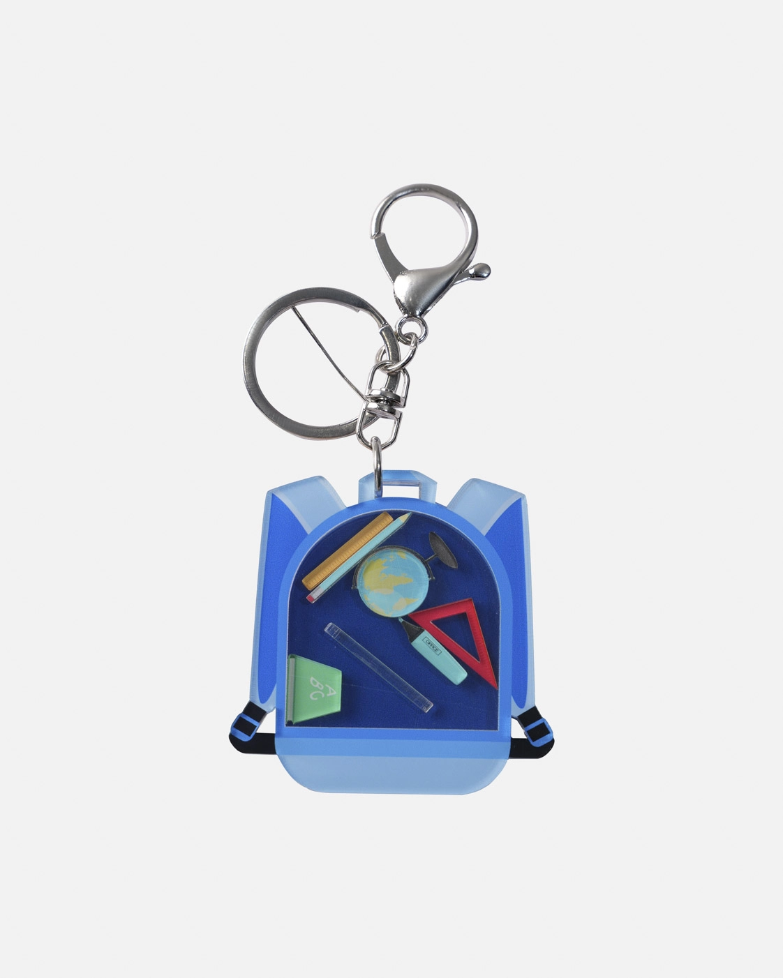 Custom Shape Shaker Keychain