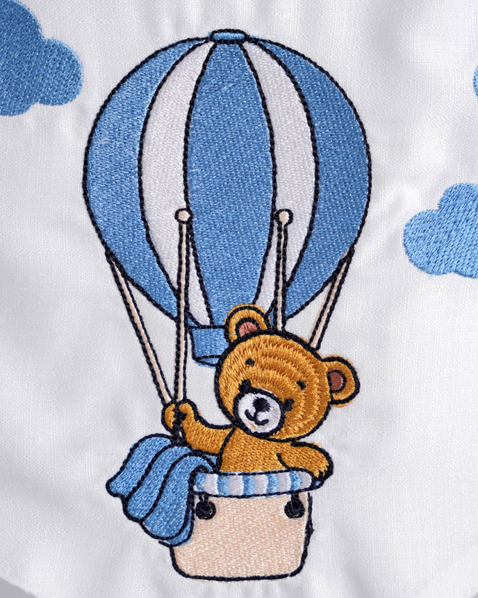 Embroidered Pennant Banner