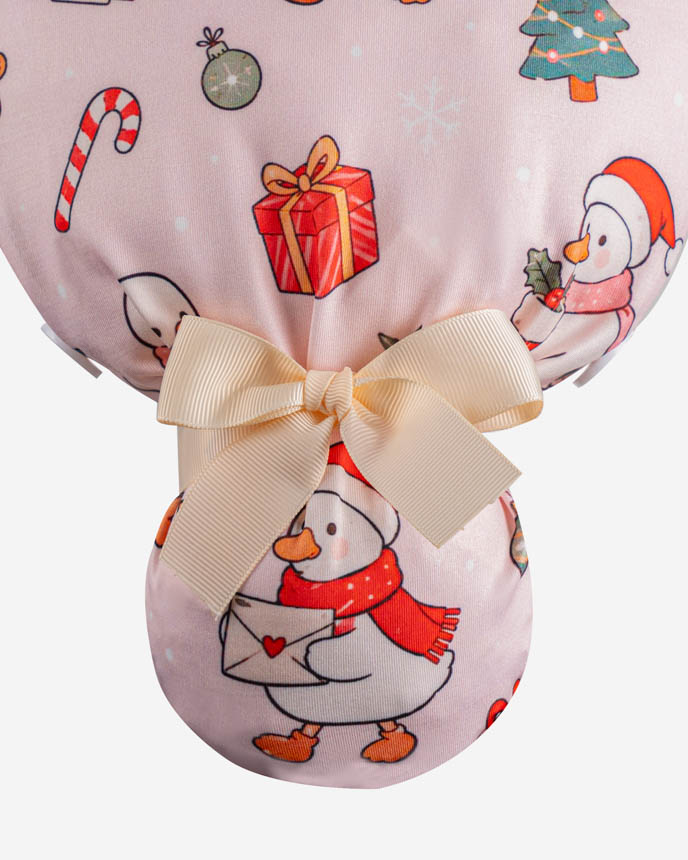 All-over Print Ponytail Scrub Cap