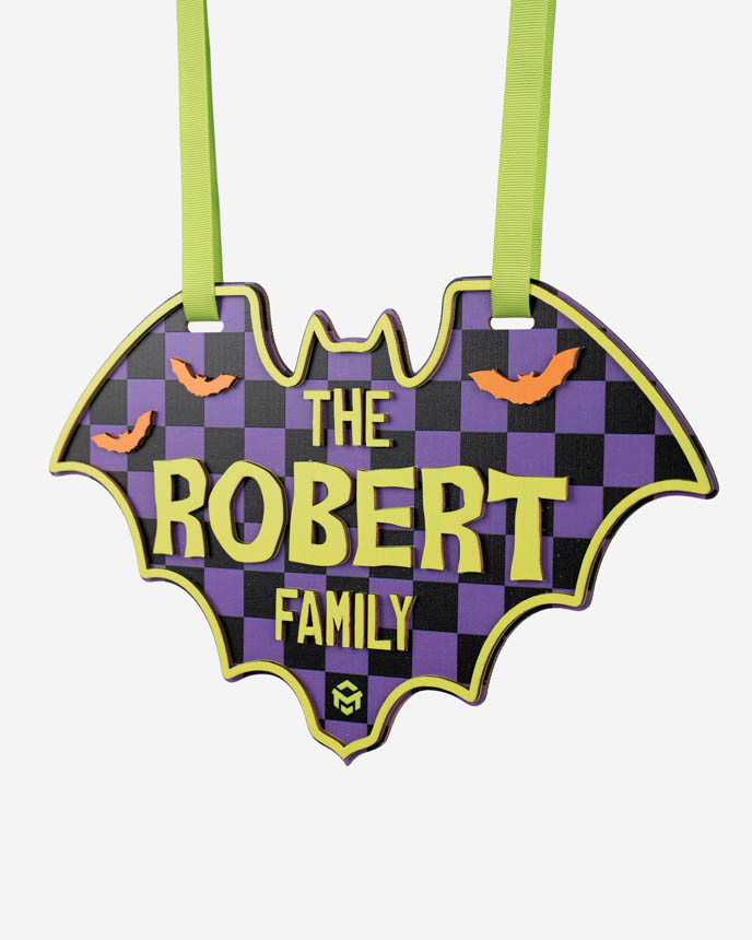 Custom Shape Wood Stroller Sign